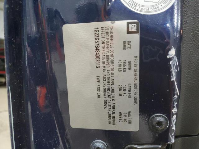 Photo 11 VIN: 1G2ZG57B484302813 - PONTIAC G6 