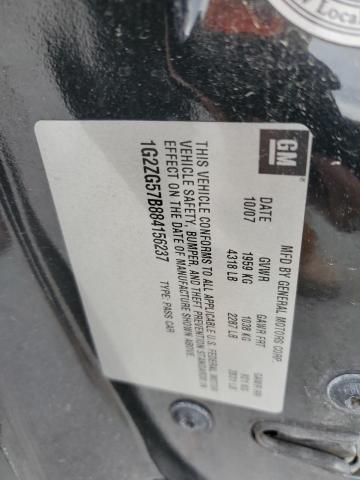 Photo 11 VIN: 1G2ZG57B884156237 - PONTIAC G6 