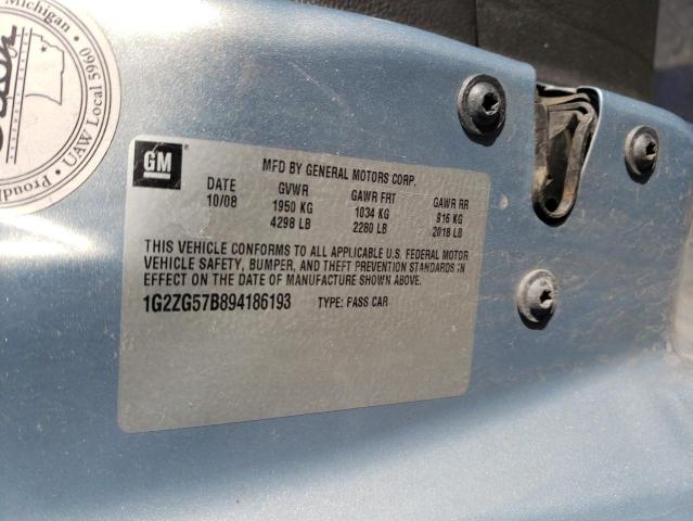 Photo 12 VIN: 1G2ZG57B894186193 - PONTIAC G6 