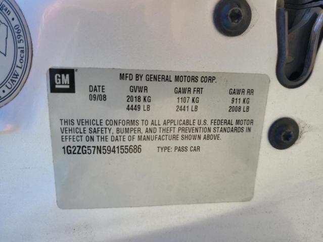 Photo 11 VIN: 1G2ZG57N594155686 - PONTIAC G6 