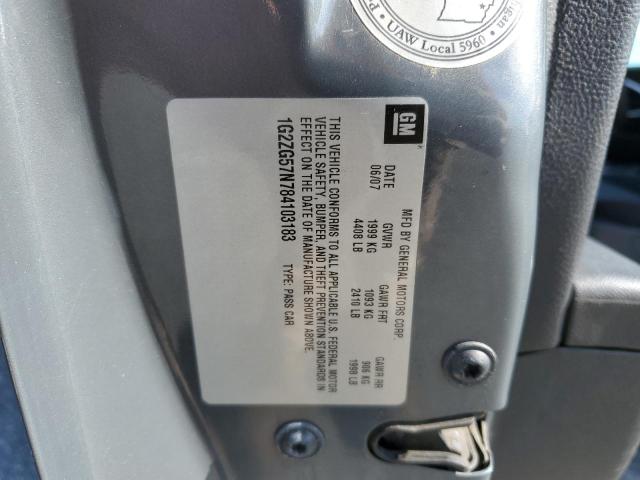 Photo 11 VIN: 1G2ZG57N784103183 - PONTIAC G6 