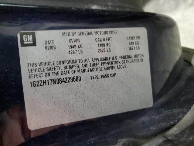 Photo 11 VIN: 1G2ZH17N084228600 - PONTIAC G6 