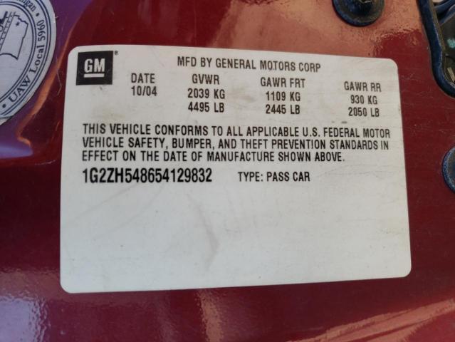 Photo 11 VIN: 1G2ZH548654129832 - PONTIAC G6 