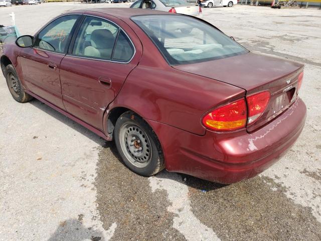 Photo 2 VIN: 1G3NL52F43C298597 - OLDSMOBILE ALERO GL 