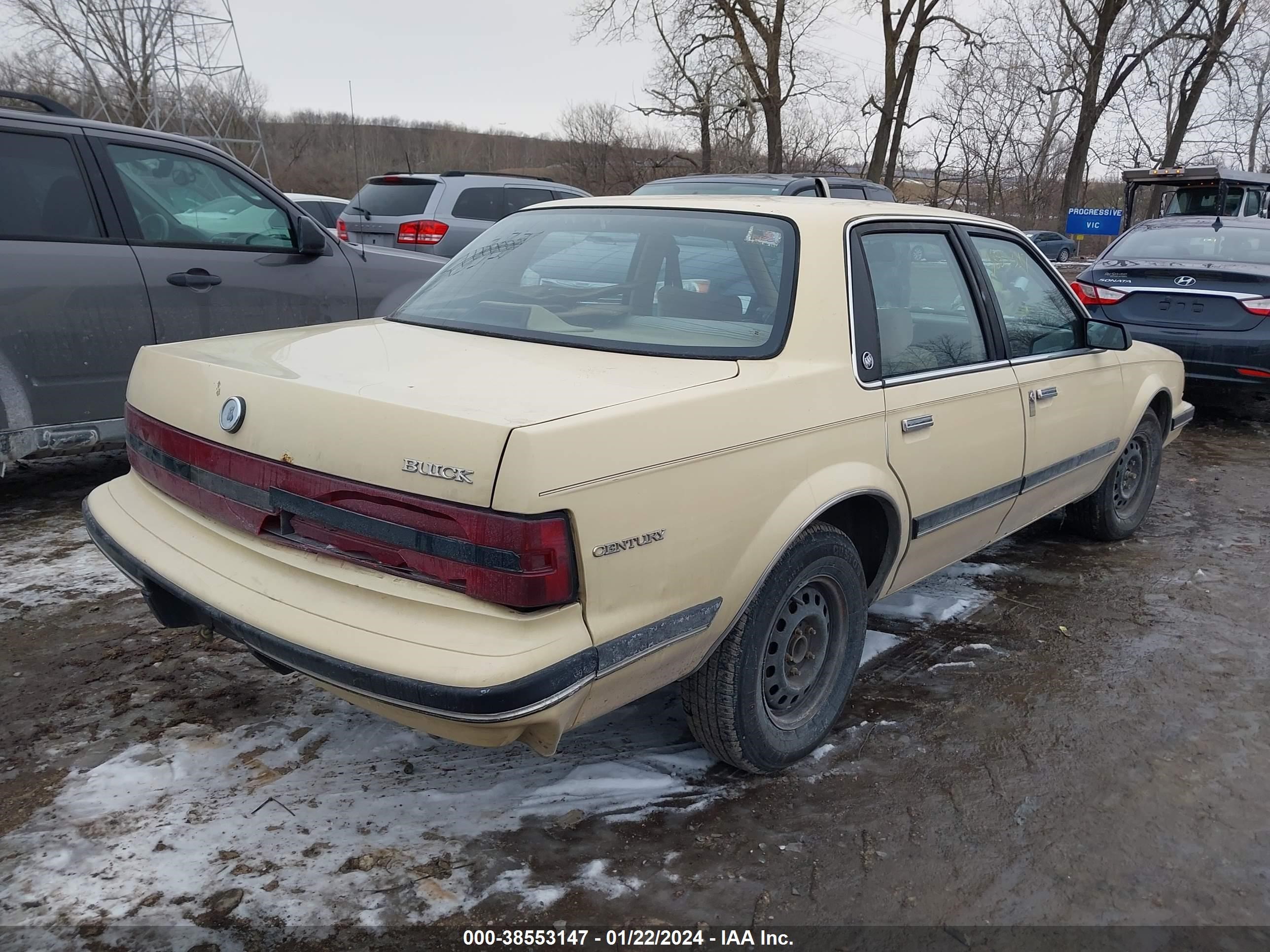 Photo 3 VIN: 1G4AG54N7N6494540 - BUICK CENTURY 