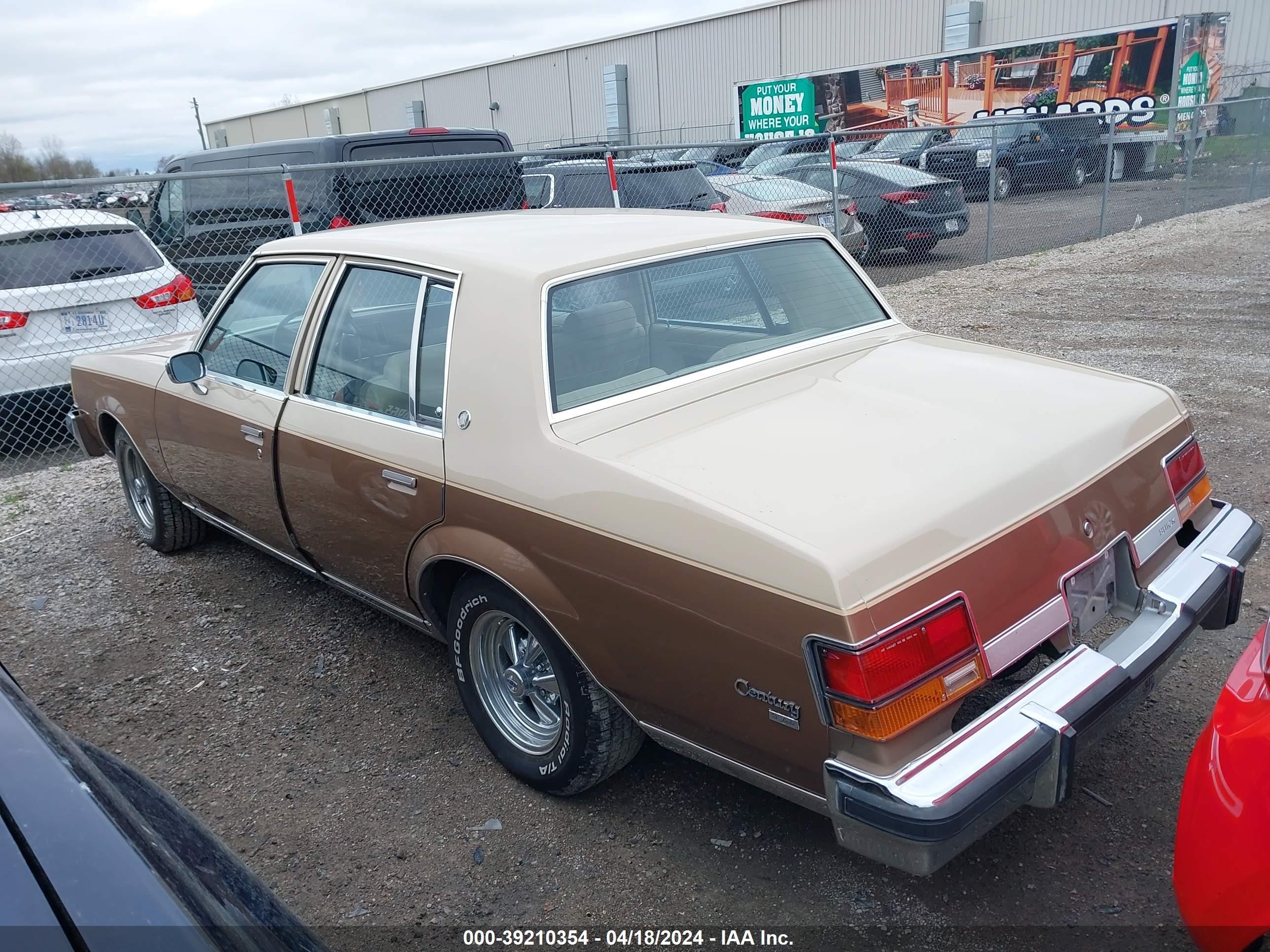 Photo 2 VIN: 1G4AL69A2BH106573 - BUICK CENTURY 