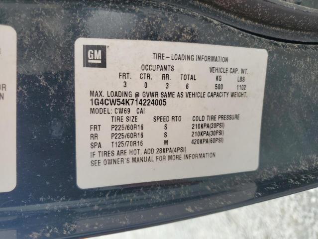 Photo 11 VIN: 1G4CW54K714224005 - BUICK PARK AVENU 