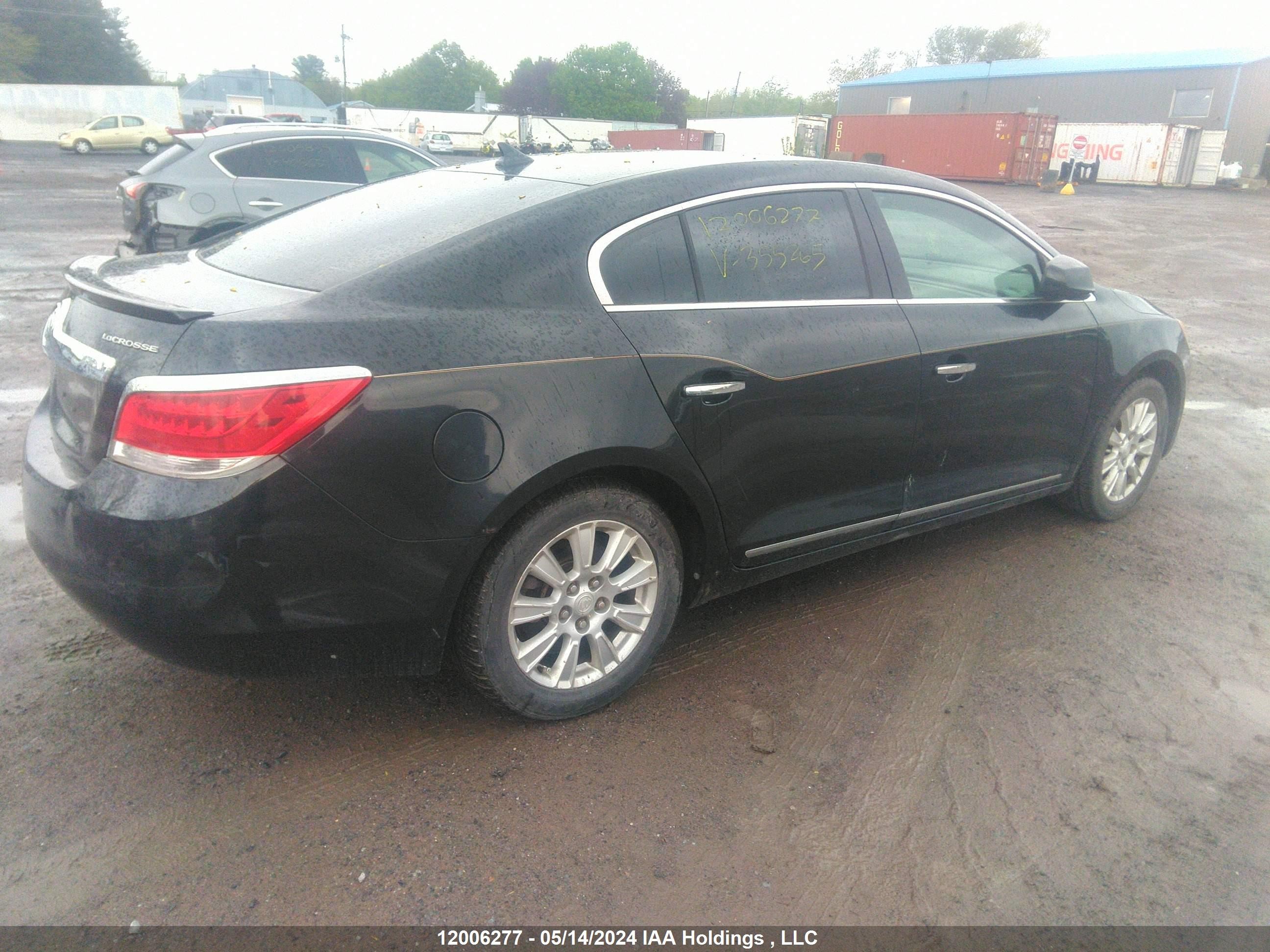 Photo 3 VIN: 1G4GA5EC1BF355265 - BUICK LACROSSE 