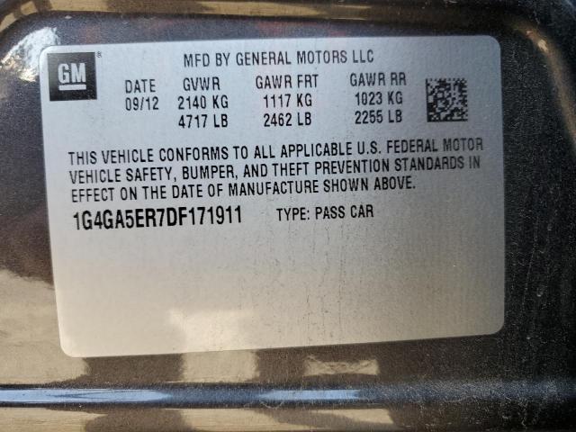 Photo 11 VIN: 1G4GA5ER7DF171911 - BUICK LACROSSE 