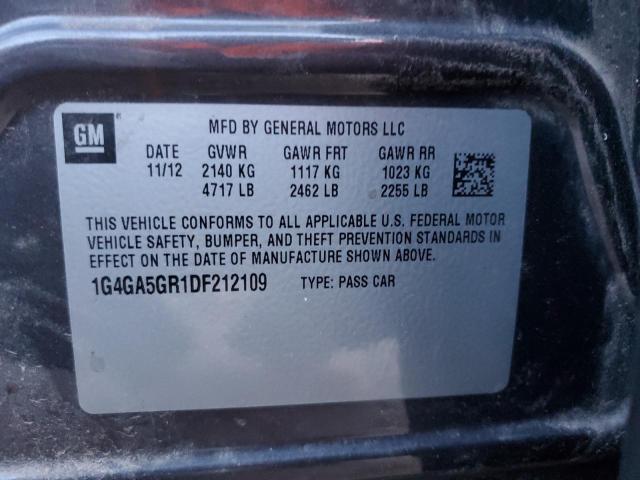 Photo 11 VIN: 1G4GA5GR1DF212109 - BUICK LACROSSE 