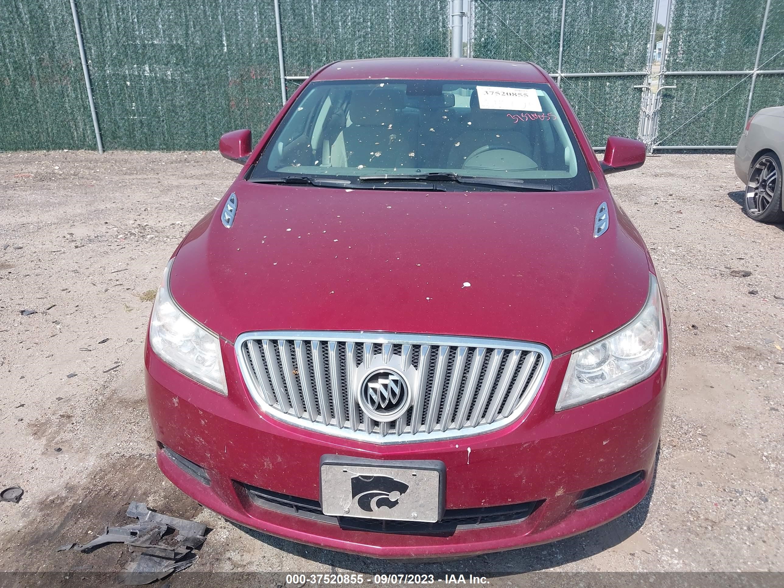 Photo 11 VIN: 1G4GB5EG1AF252555 - BUICK LACROSSE 