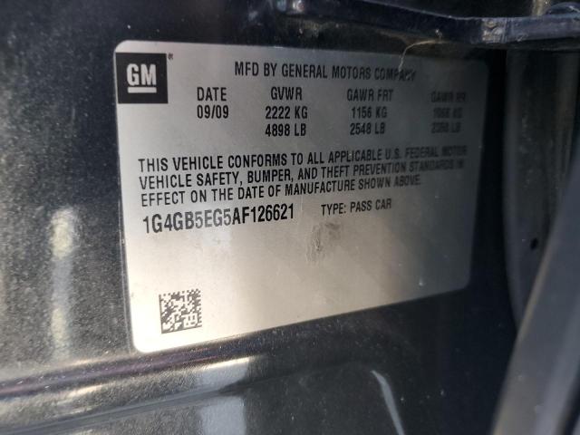 Photo 11 VIN: 1G4GB5EG5AF126621 - BUICK LACROSSE C 