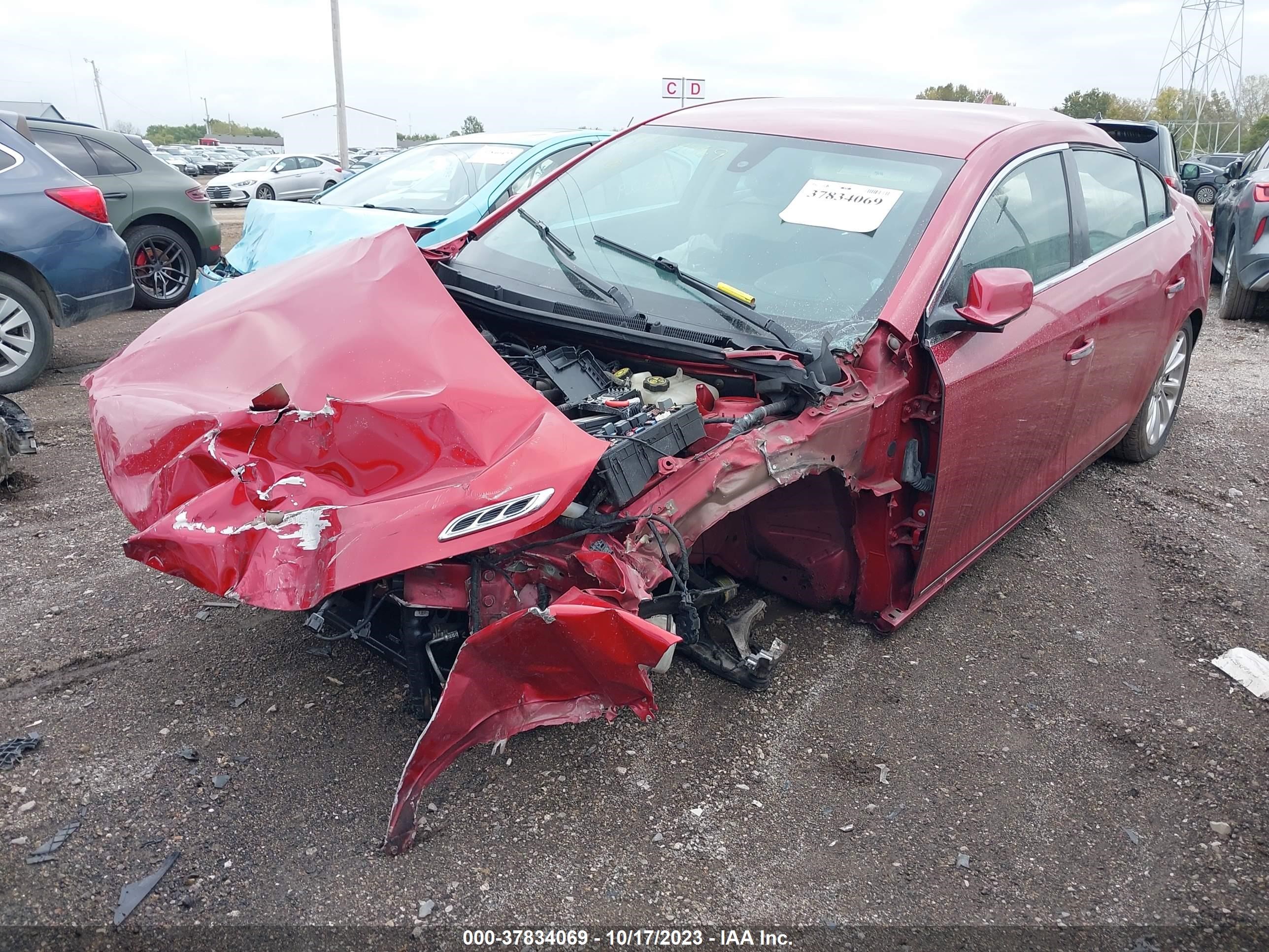 Photo 1 VIN: 1G4GB5G34EF168598 - BUICK LACROSSE 