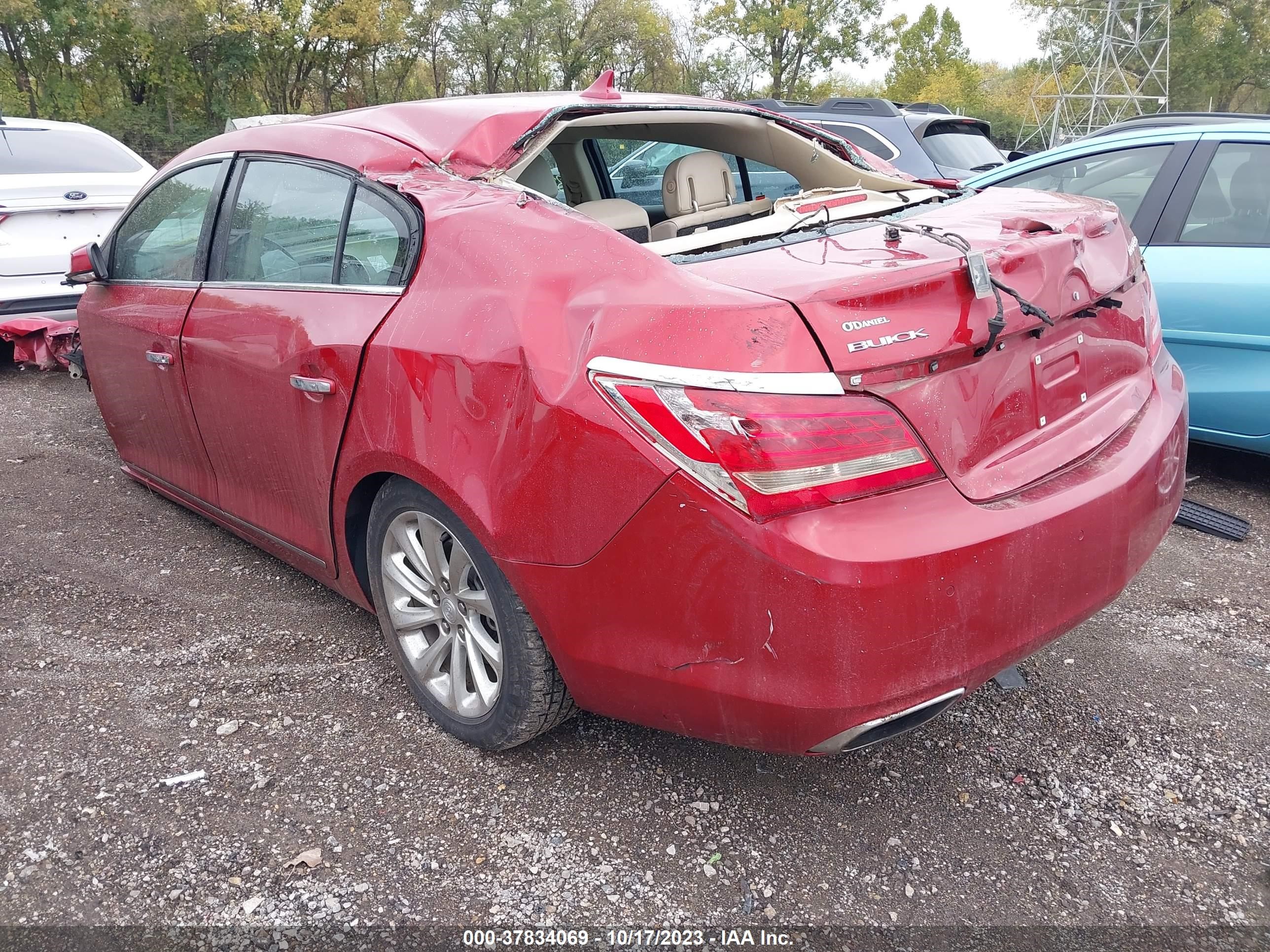 Photo 2 VIN: 1G4GB5G34EF168598 - BUICK LACROSSE 