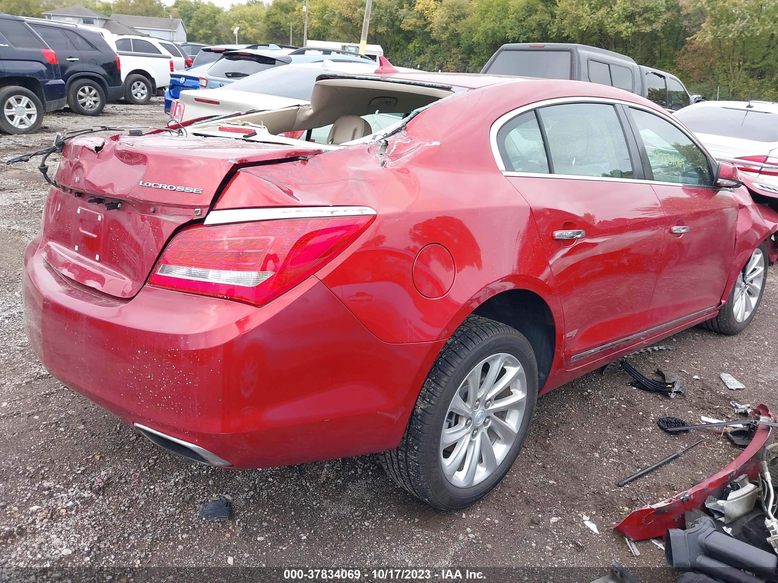 Photo 3 VIN: 1G4GB5G34EF168598 - BUICK LACROSSE 