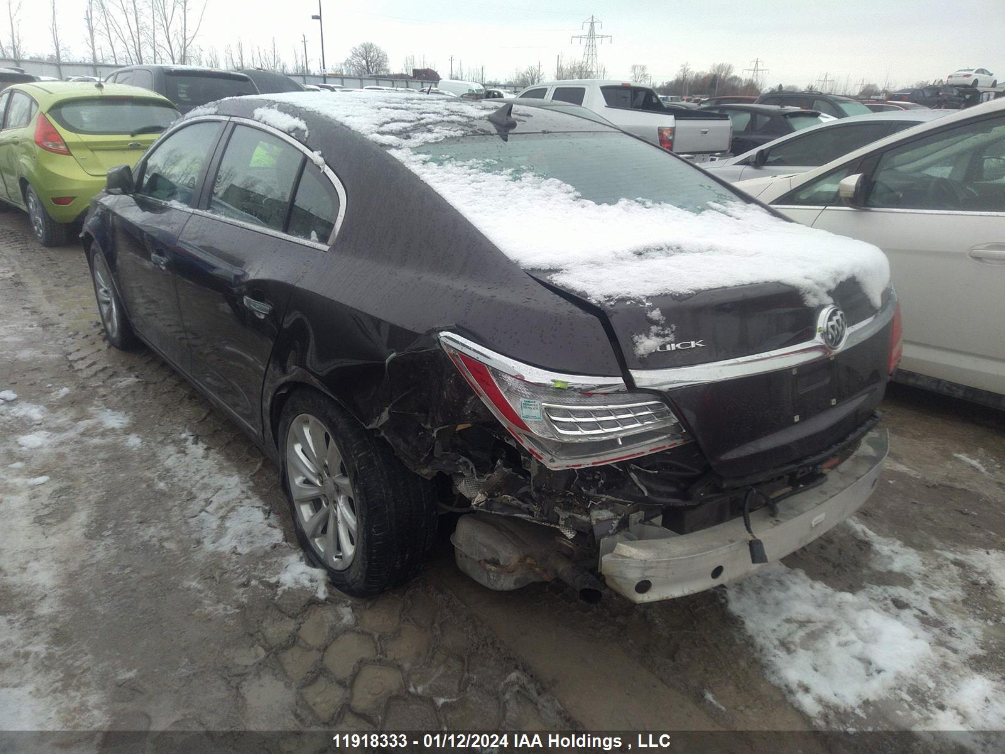 Photo 2 VIN: 1G4GB5G35EF294498 - BUICK LACROSSE 