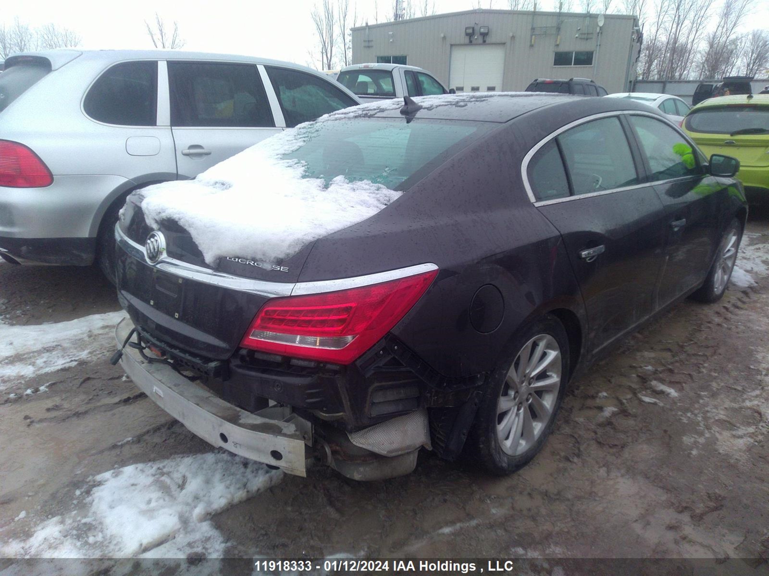 Photo 3 VIN: 1G4GB5G35EF294498 - BUICK LACROSSE 