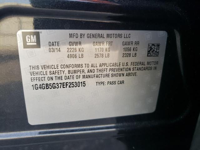 Photo 11 VIN: 1G4GB5G37EF253015 - BUICK LACROSSE 