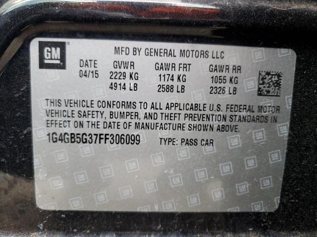 Photo 11 VIN: 1G4GB5G37FF306099 - BUICK LACROSSE 