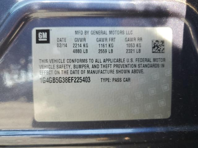 Photo 11 VIN: 1G4GB5G38EF225403 - BUICK LACROSSE 