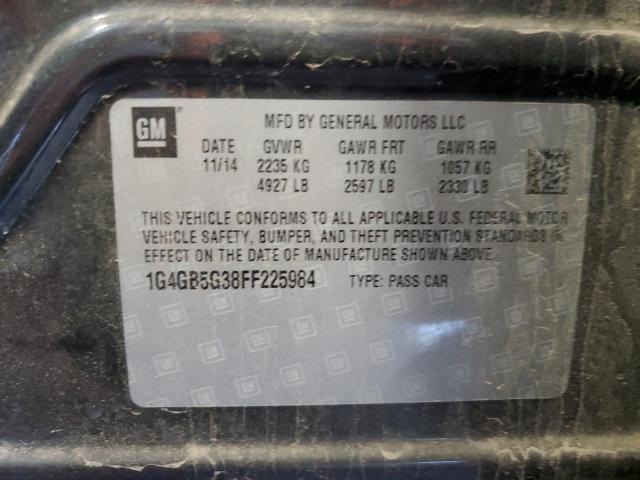 Photo 11 VIN: 1G4GB5G38FF225984 - BUICK LACROSSE 