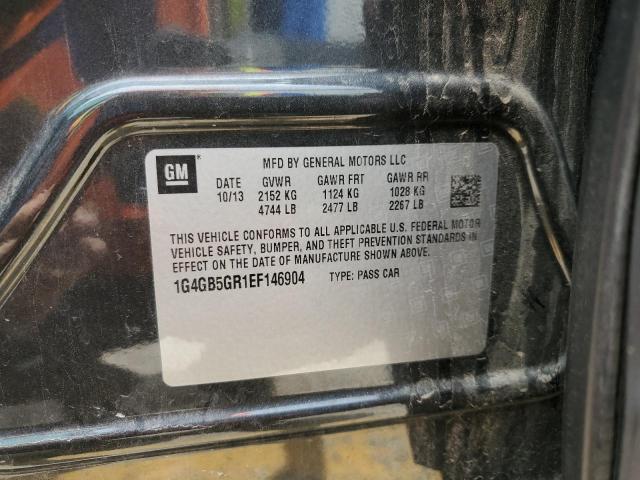 Photo 11 VIN: 1G4GB5GR1EF146904 - BUICK LACROSSE 