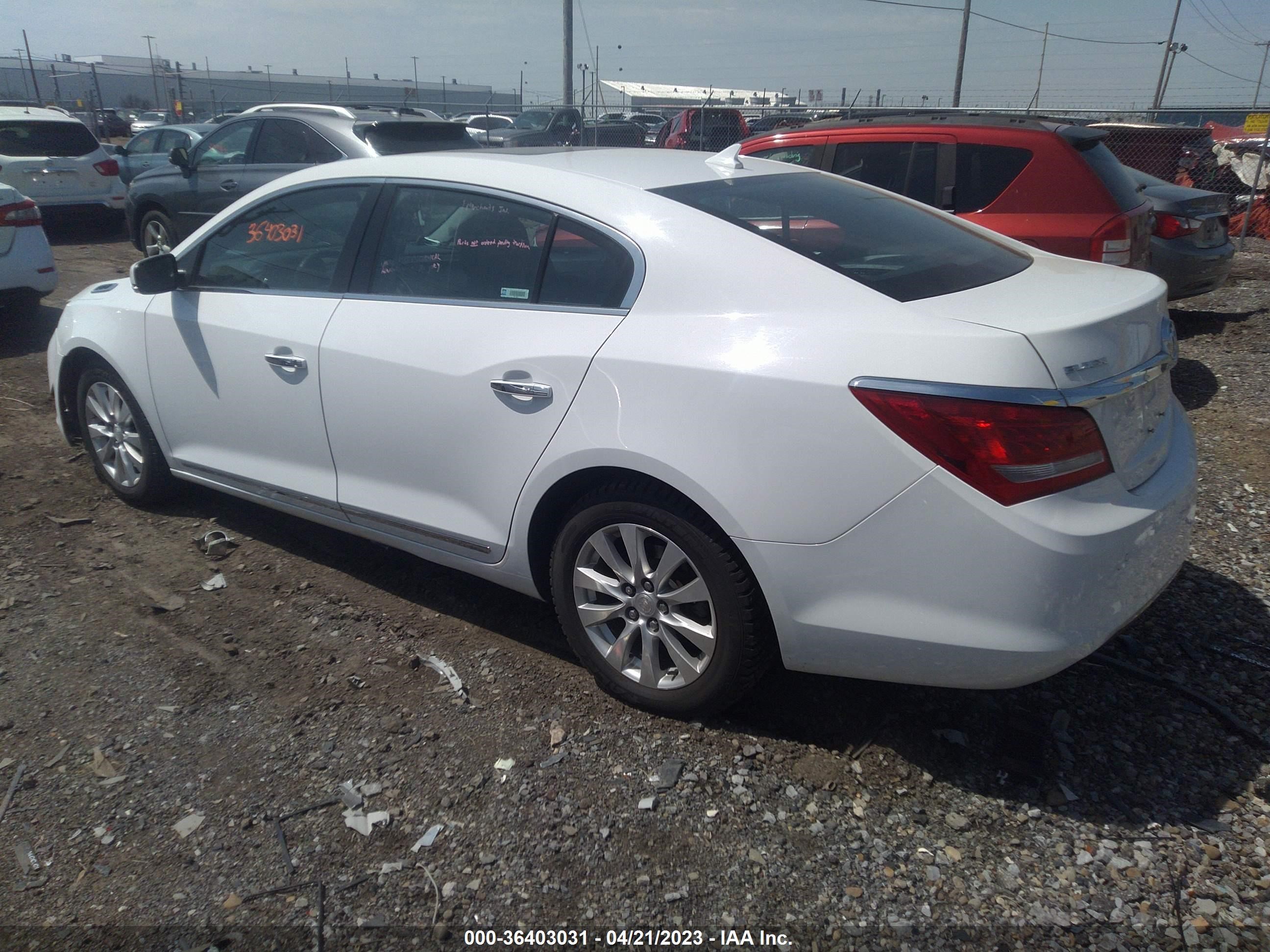 Photo 2 VIN: 1G4GB5GR6EF103420 - BUICK LACROSSE 