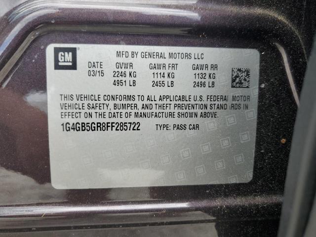 Photo 11 VIN: 1G4GB5GR8FF285722 - BUICK LACROSSE 