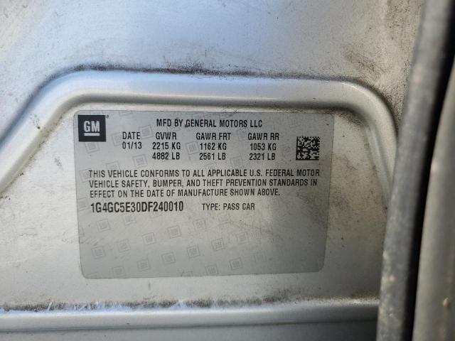 Photo 11 VIN: 1G4GC5E30DF240010 - BUICK LACROSSE 