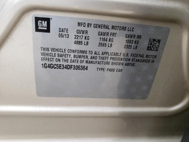 Photo 11 VIN: 1G4GC5E34DF306364 - BUICK LACROSSE 