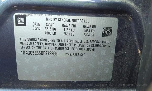 Photo 8 VIN: 1G4GC5E36DF272265 - BUICK LACROSSE 