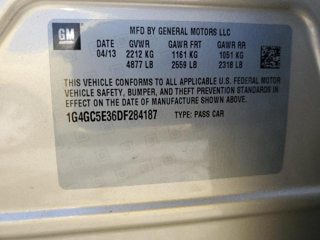 Photo 11 VIN: 1G4GC5E36DF284187 - BUICK LACROSSE 