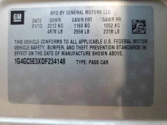 Photo 11 VIN: 1G4GC5E3XDF234148 - BUICK LACROSSE 