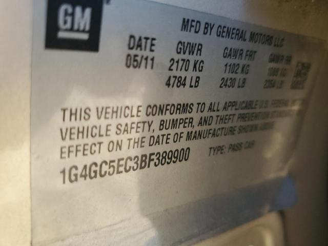 Photo 12 VIN: 1G4GC5EC3BF389900 - BUICK LACROSSE C 