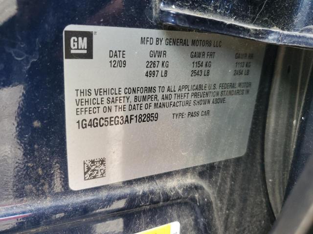 Photo 11 VIN: 1G4GC5EG3AF182859 - BUICK LACROSSE C 