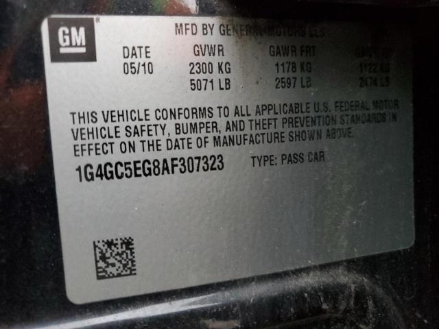 Photo 11 VIN: 1G4GC5EG8AF307323 - BUICK LACROSSE C 