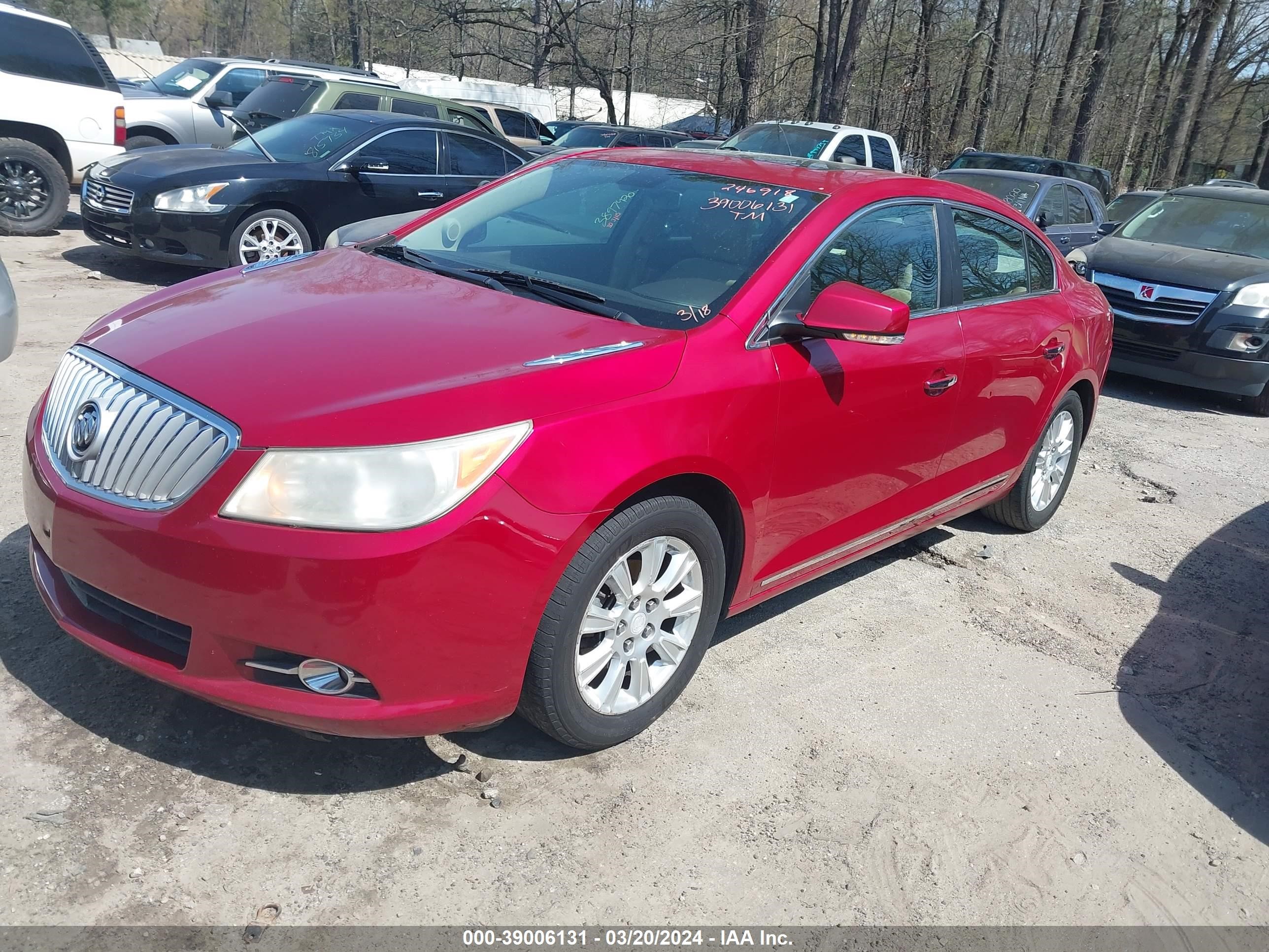 Photo 1 VIN: 1G4GC5ER1CF246918 - BUICK LACROSSE 