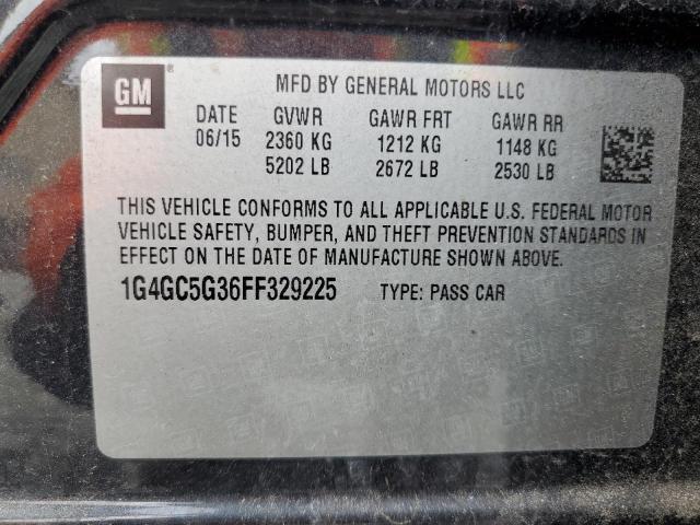 Photo 11 VIN: 1G4GC5G36FF329225 - BUICK LACROSSE 