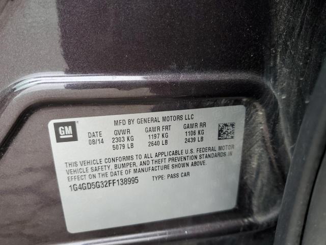 Photo 11 VIN: 1G4GD5G32FF138995 - BUICK LACROSSE P 