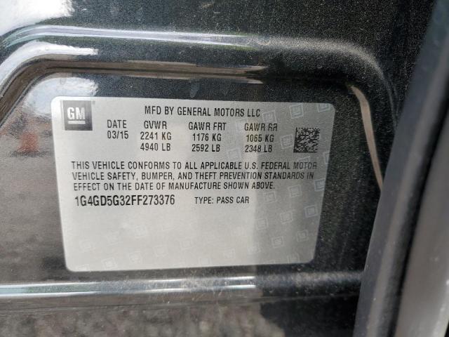 Photo 11 VIN: 1G4GD5G32FF273376 - BUICK LACROSSE P 