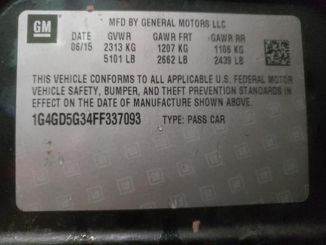 Photo 11 VIN: 1G4GD5G34FF337093 - BUICK LACROSSE P 