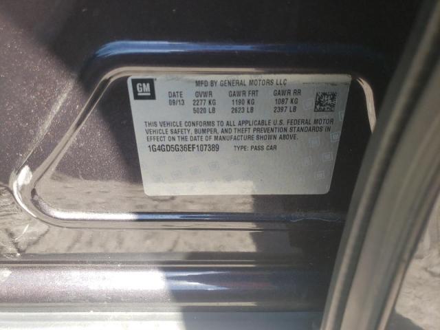 Photo 9 VIN: 1G4GD5G36EF107389 - BUICK LACROSSE P 