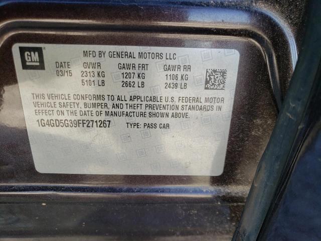 Photo 11 VIN: 1G4GD5G39FF271267 - BUICK LACROSSE P 