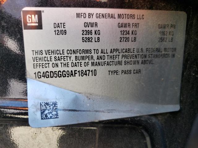 Photo 11 VIN: 1G4GD5GG9AF184710 - BUICK LACROSSE C 