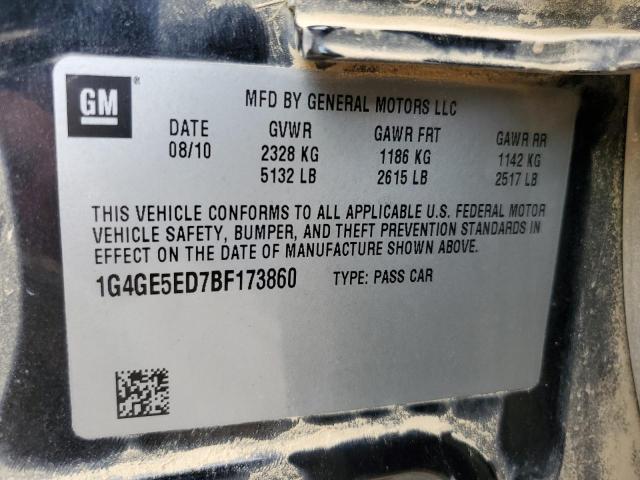 Photo 11 VIN: 1G4GE5ED7BF173860 - BUICK LACROSSE C 