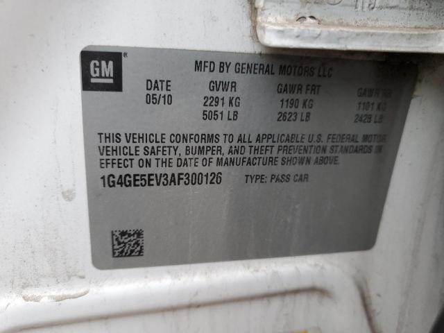 Photo 11 VIN: 1G4GE5EV3AF300126 - BUICK LACROSSE 