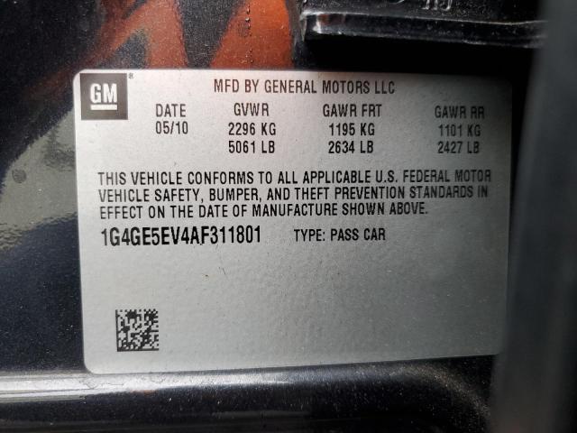 Photo 12 VIN: 1G4GE5EV4AF311801 - BUICK LACROSSE C 