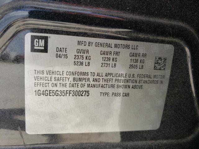 Photo 11 VIN: 1G4GE5G35FF300275 - BUICK LACROSSE P 