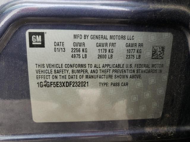 Photo 11 VIN: 1G4GF5E3XDF232021 - BUICK LACROSSE 