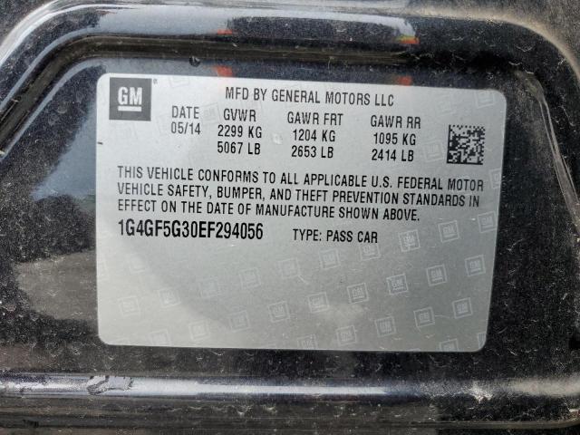 Photo 11 VIN: 1G4GF5G30EF294056 - BUICK LACROSSE 